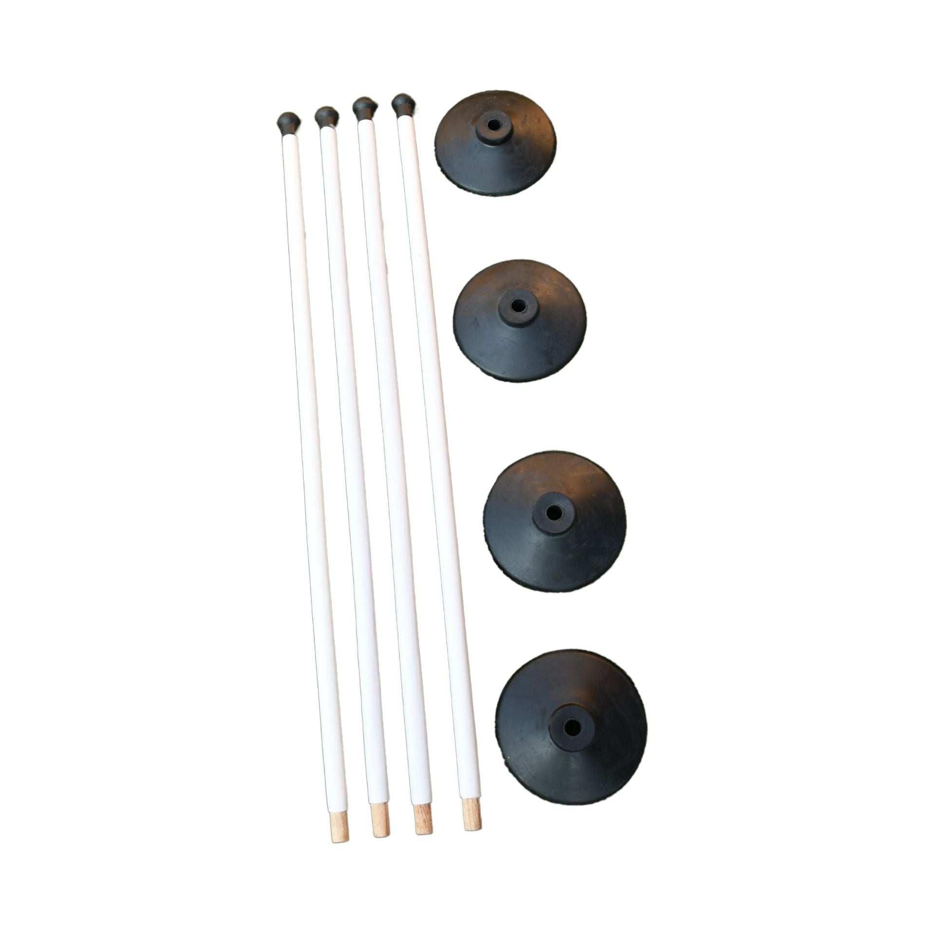 Uwin rounders post and base set for outdoor sporting games, includes a wooden post and round base for baseball or rounders.