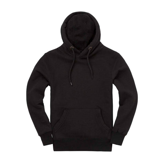 Black Pullover Hoodie Ultra Premium W59PF Peach Finish 330GSM XS to 2XL