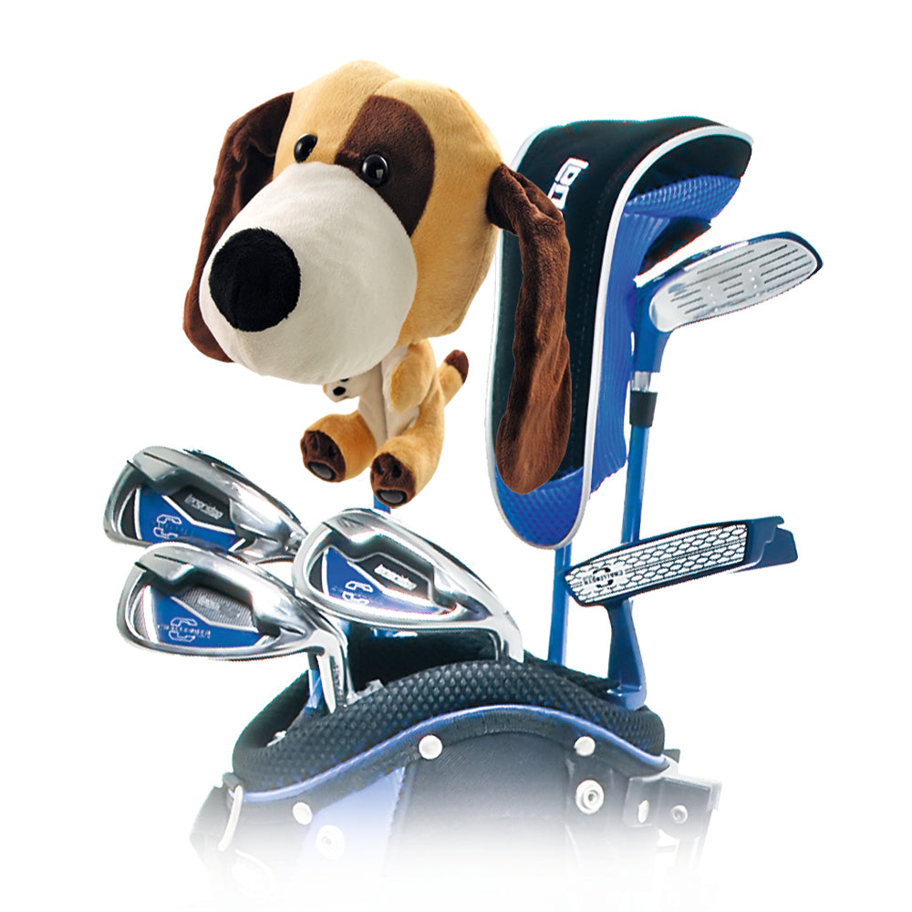 Longridge Club Hugger headcover for golf clubs, featuring a soft, protective fabric with branding details visible.