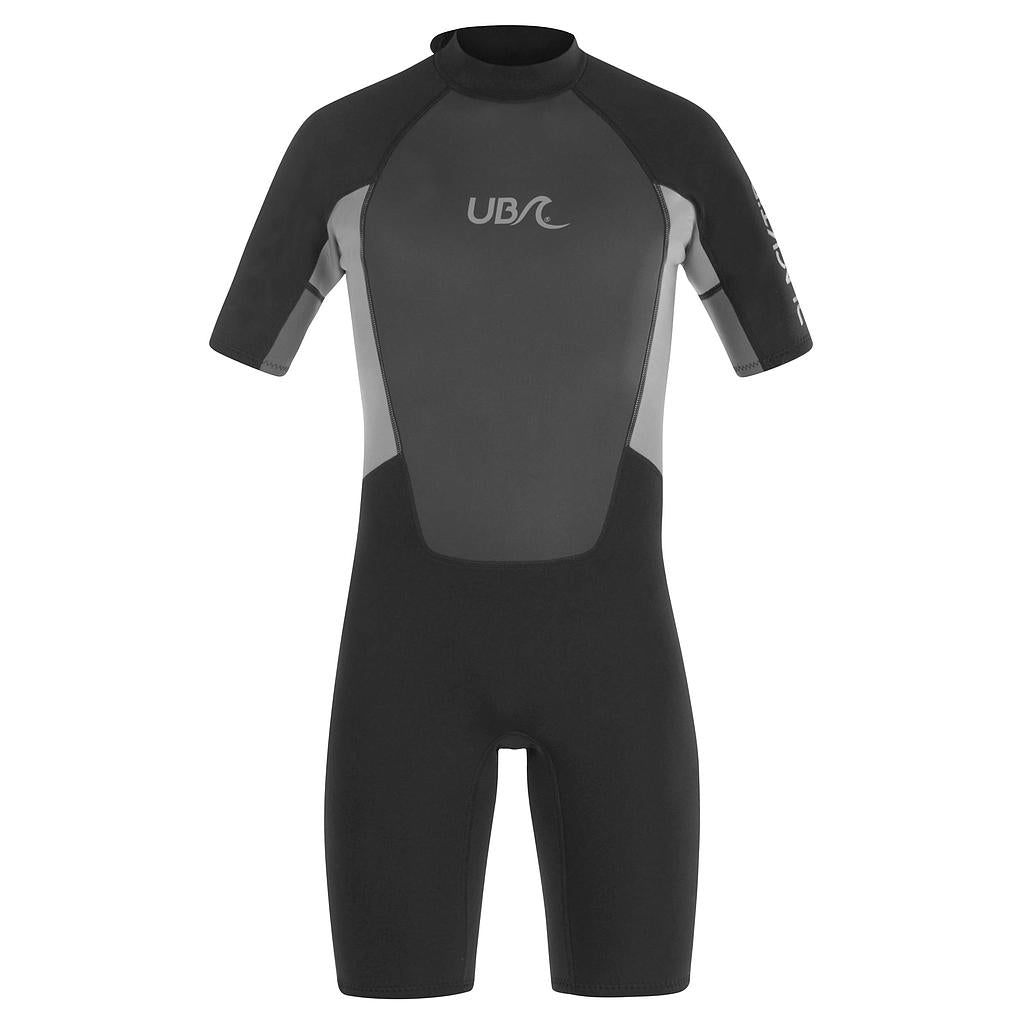 UB Mens Blacktip Mono Shorty Wetsuit