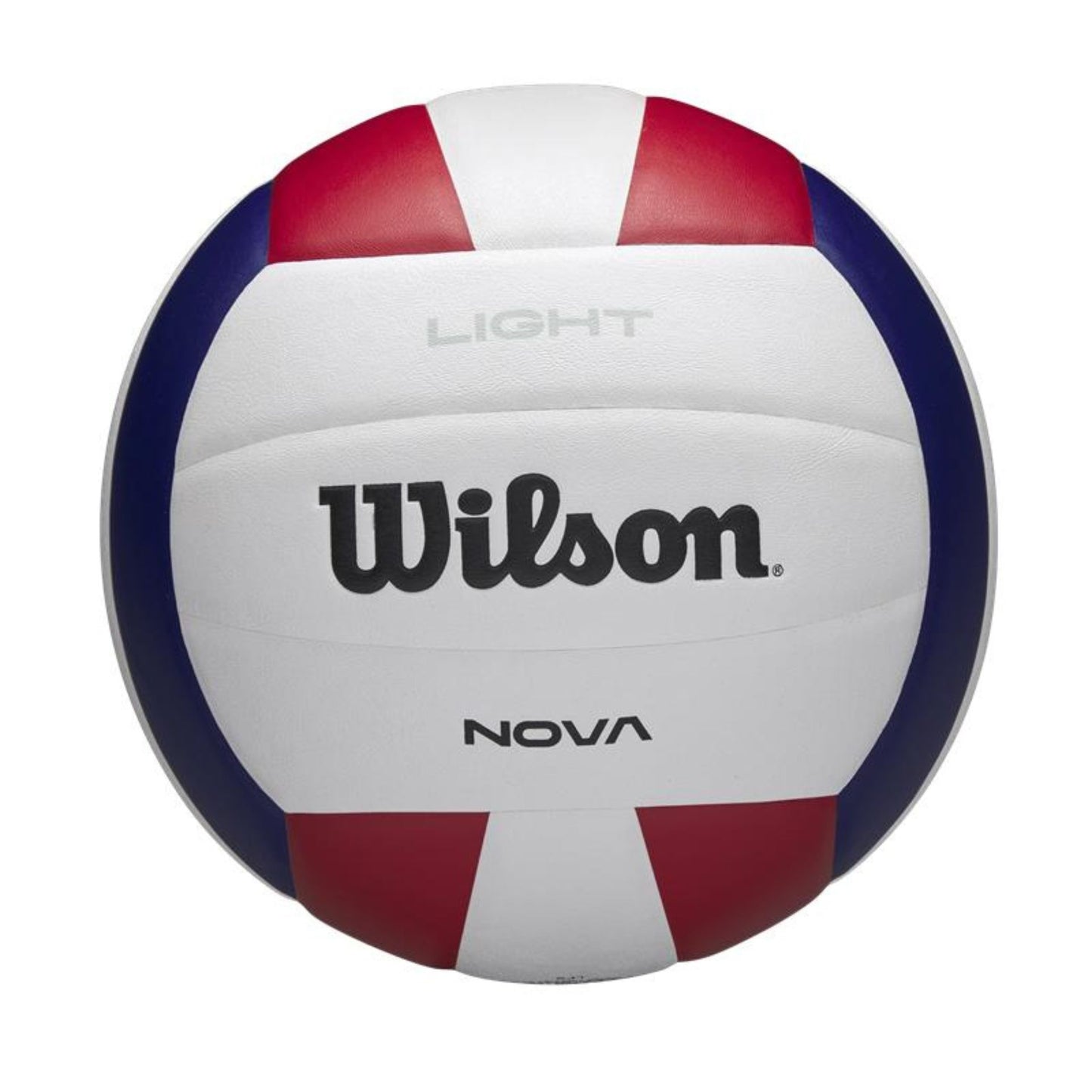 Wilson Nova Light Volleyball with textured surface and bright colors, designed for indoor and outdoor play.