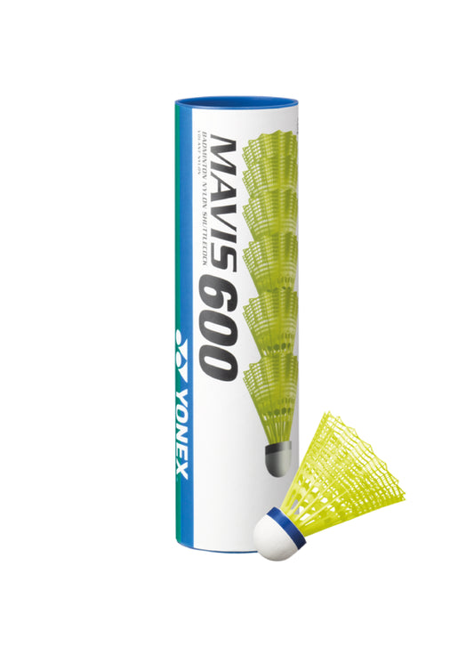 Yonex Mavis 600 Yellow Shuttles - Medium (Blue) Speed