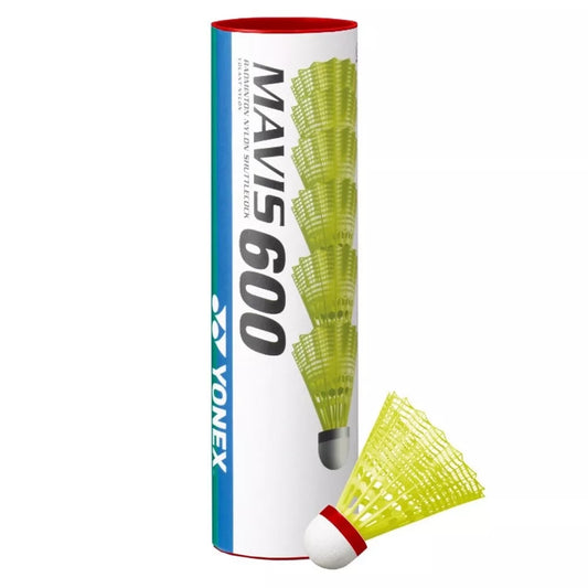 Yonex Mavis 600 Yellow Shuttles - Fast (Red) Speed