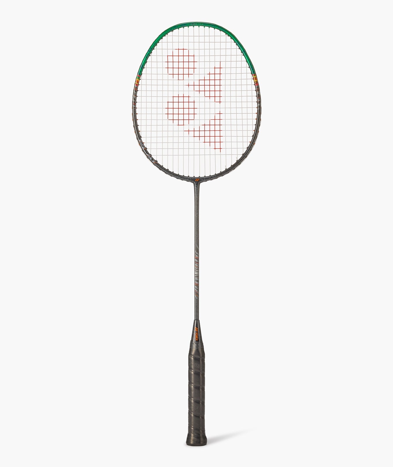 Yonex Astrox 99 Play badminton racket with lightweight frame and vibrant orange and black design, ready for powerful smashes