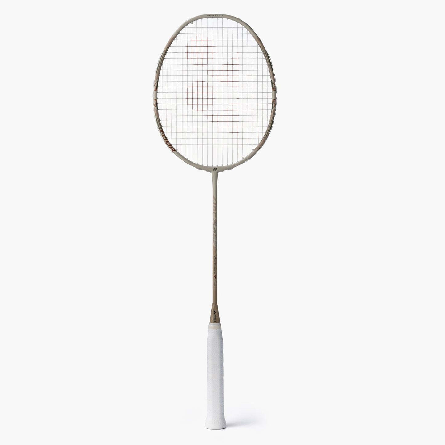 Yonex Arcsaber 7 Tour badminton racket with sleek design and lightweight frame, suitable for advanced players.