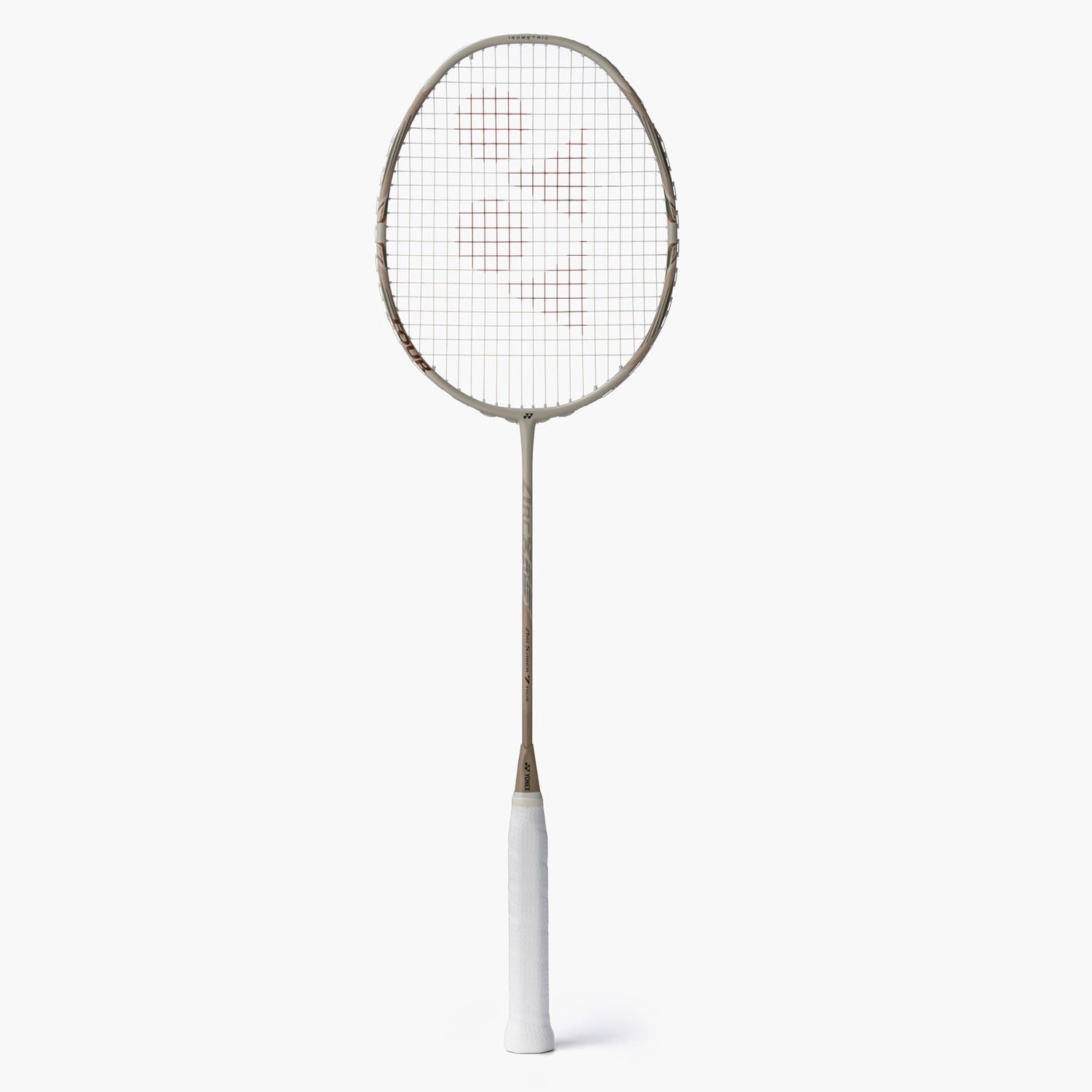 Yonex Arcsaber 7 Tour badminton racket with sleek design and lightweight frame, suitable for advanced players.