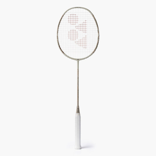 Yonex Arcsaber 7 Play badminton racket with a sleek frame and grip, designed for professional-level play and precision.