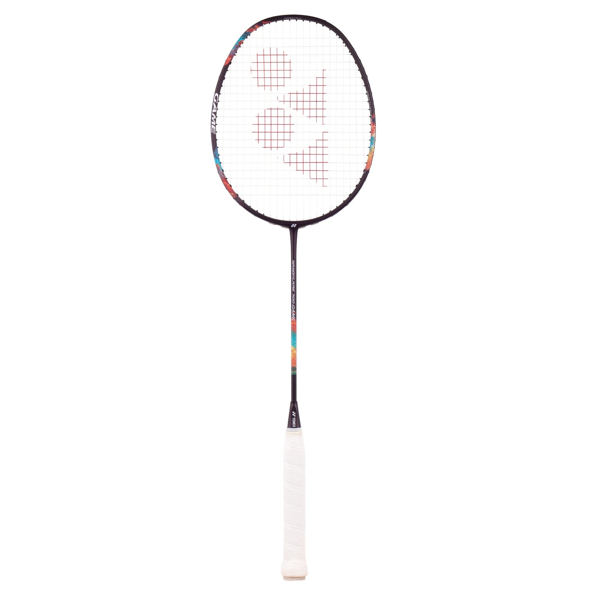 Yonex Nanoflare 700 Game badminton racket with a lightweight frame and sleek design for enhanced performance.