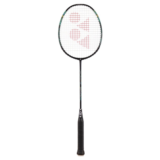 Yonex Nanoflare 002 Feel badminton racket with lightweight frame and sleek design, ideal for advanced players.