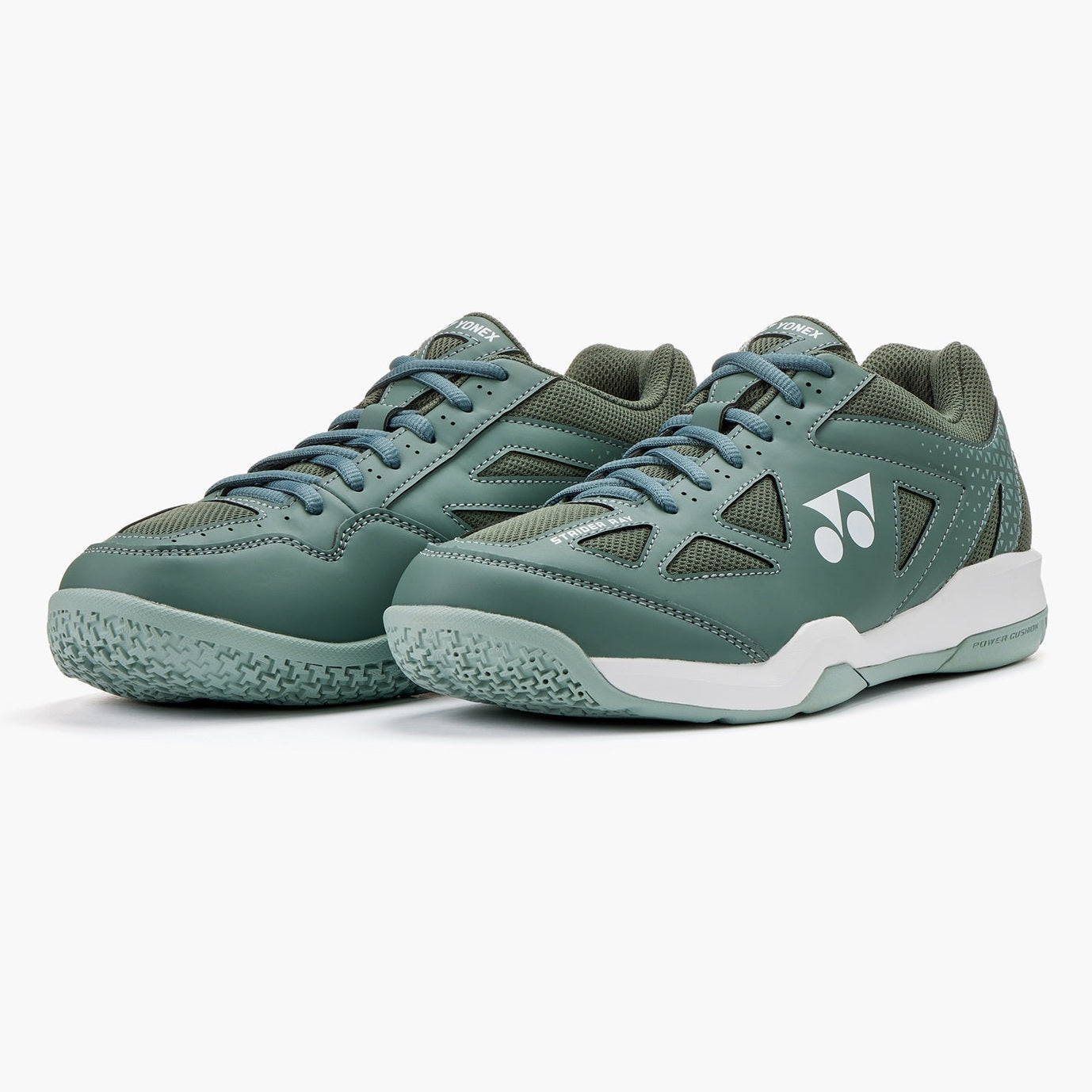 Yonex unisex Strider Ray Wide badminton shoe with breathable design and supportive sole, ideal for comfortable play.