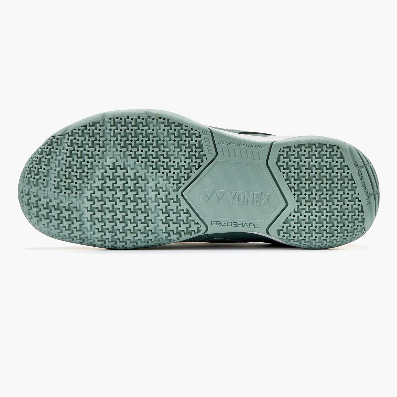 Yonex Unisex Strider Ray Wide badminton shoe with breathable mesh upper and cushioned sole for comfort and performance.