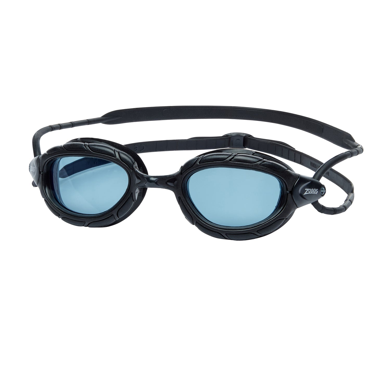 Zoggs Snr Predator swimming goggles with adjustable strap and clear eye lenses for comfortable aquatic visibility