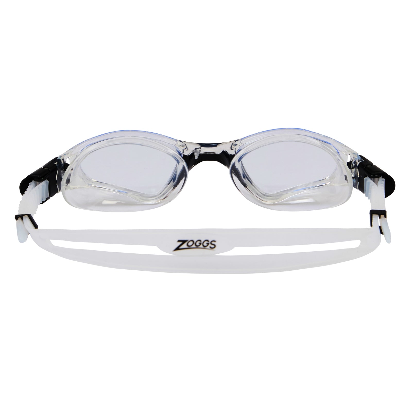 Zoggs Snr Spectra swimming goggles with adjustable strap and tinted lenses, designed for comfortable fit and clear underwater vision.