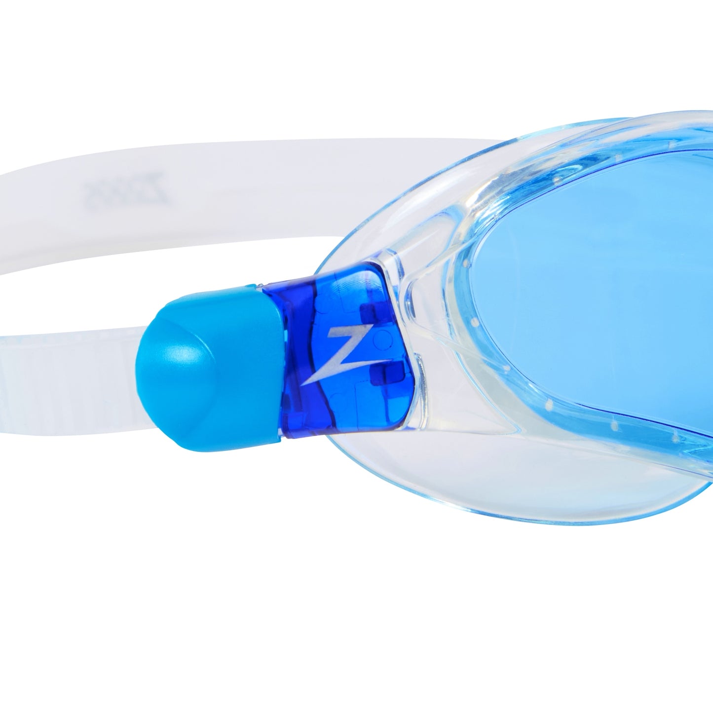 Zoggs Snr Spectra swimming goggles with clear lenses and adjustable strap, designed for comfortable aquatic activity.