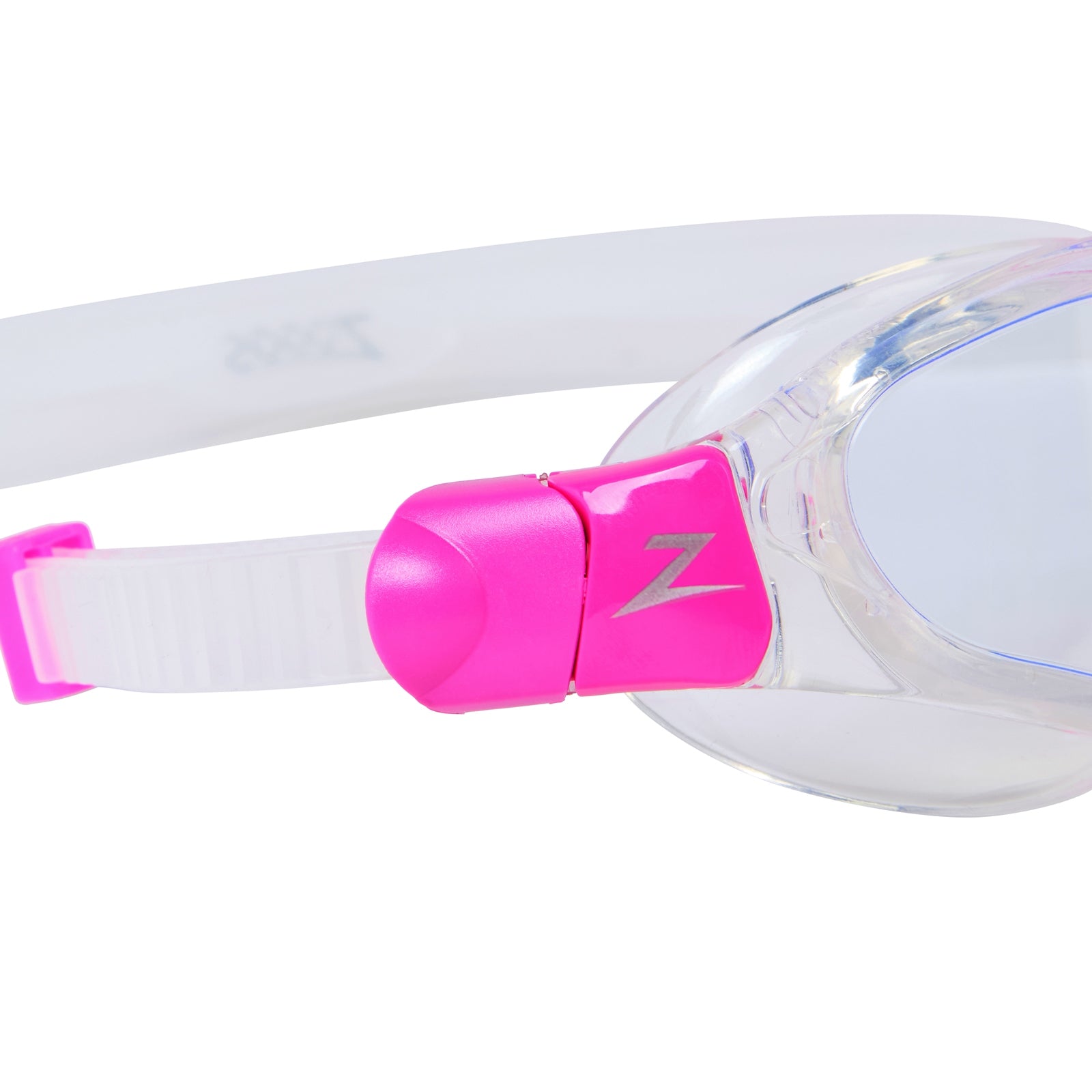 Zoggs Snr Spectra swimming goggles with clear lenses and adjustable strap, designed for comfortable swimming.