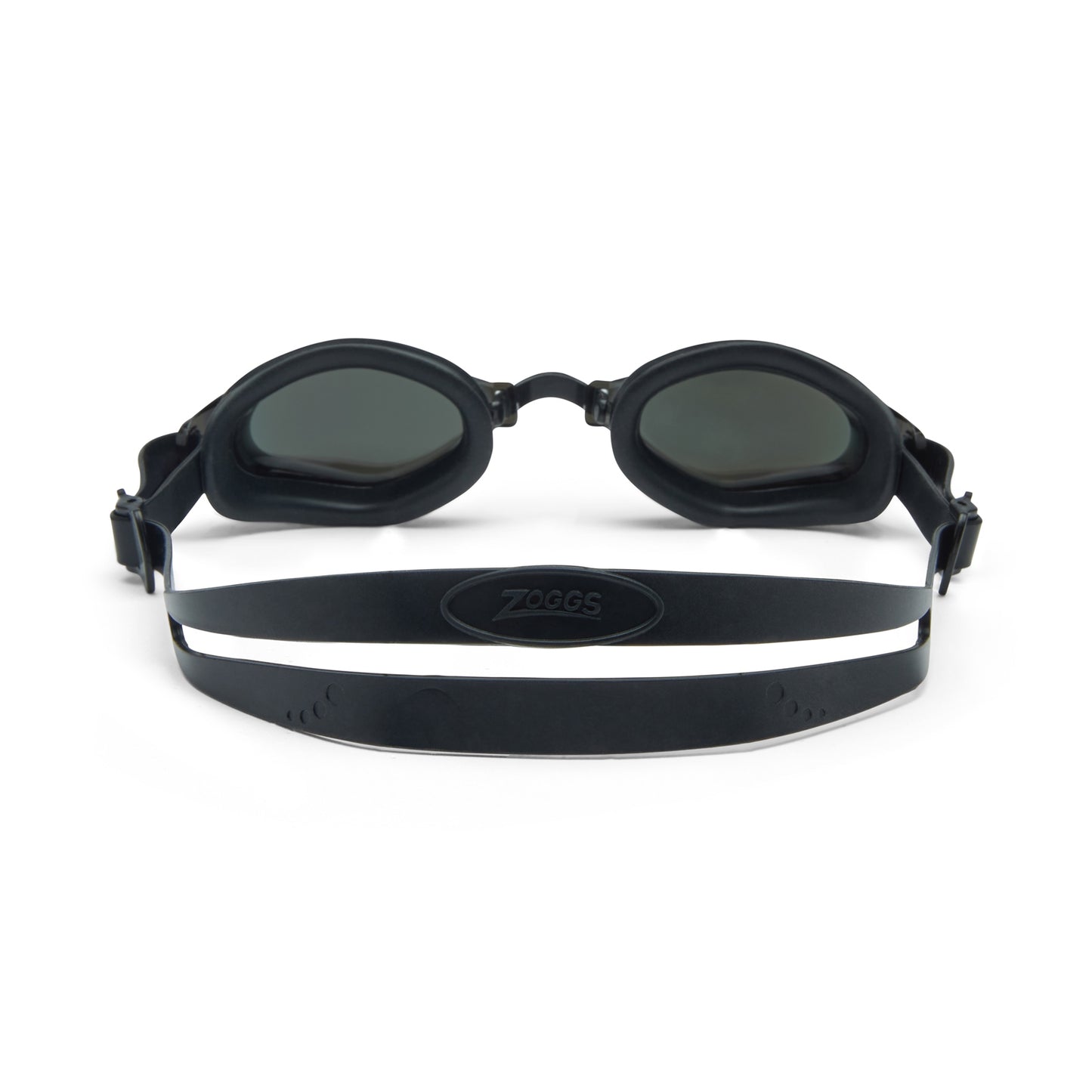 Zoggs Endura Max Titanium swimming goggles with clear lenses and adjustable straps, designed for comfortable swim training.