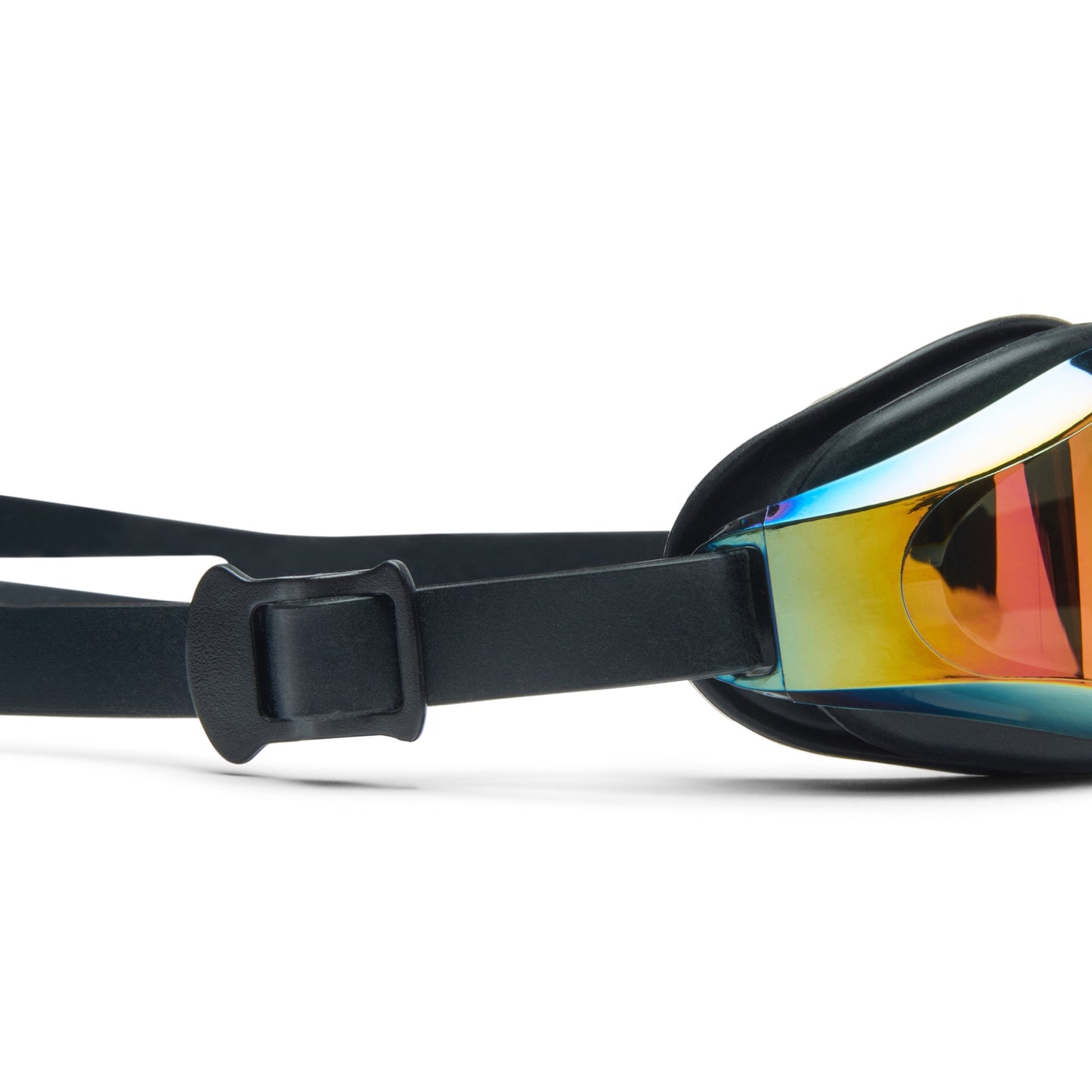 Zoggs Endura Max Titanium swimming goggles with adjustable strap and clear lenses, designed for comfortable swimming.