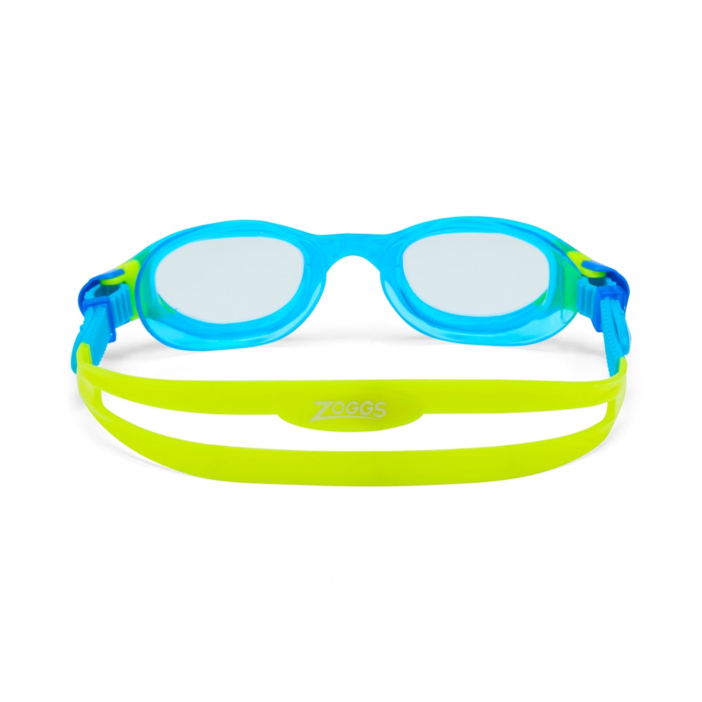Zoggs Junior Phantom 2.0 swimming goggles with adjustable straps and clear lenses for kids' swimming activities