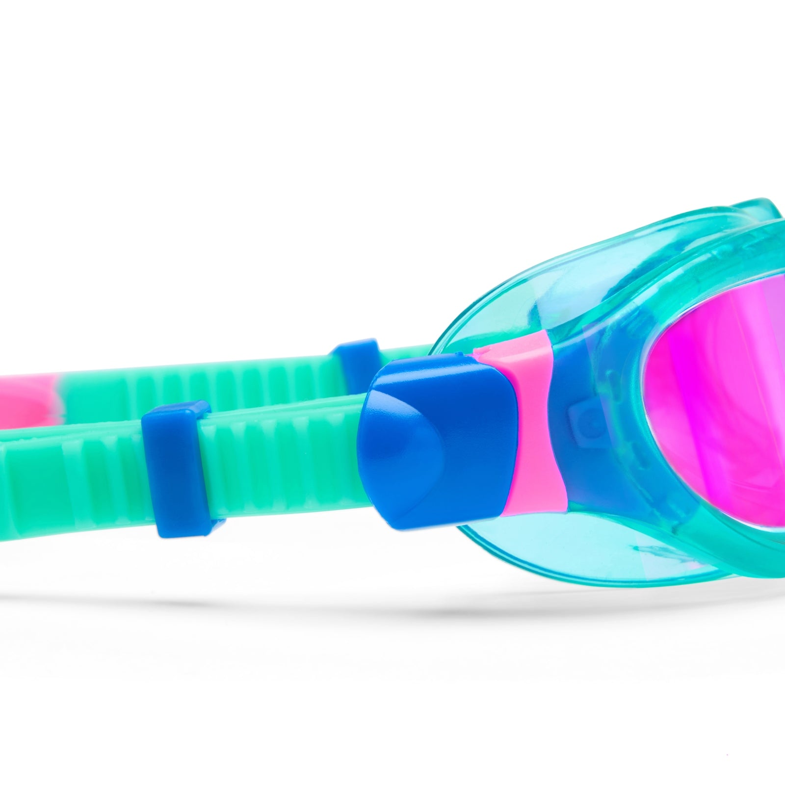 Children's Zoggs Jnr Phantom Titanium swimming goggles with clear lenses and adjustable strap, designed for comfortable fit.