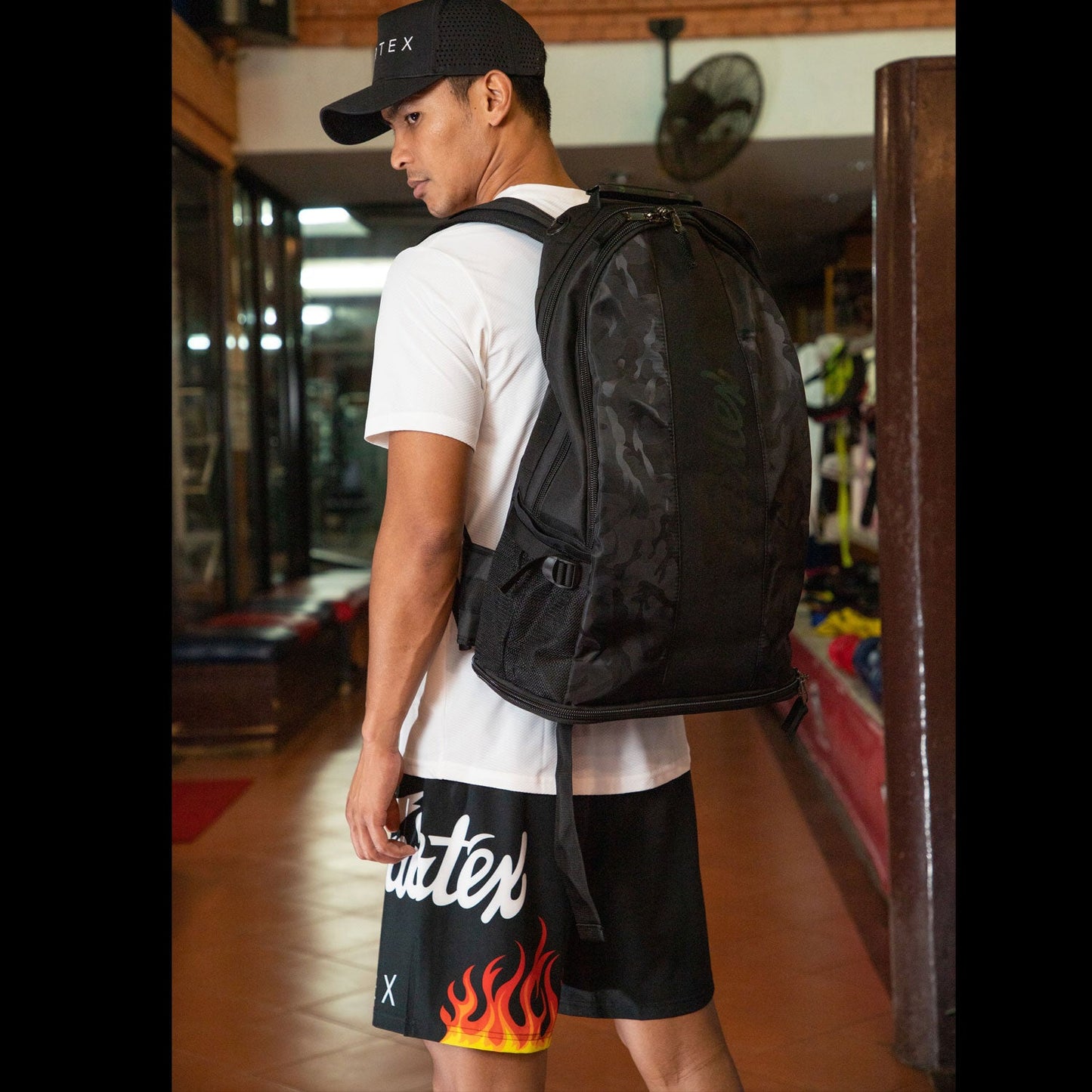 Fairtex Muay Thai MMA Board Shorts Burn