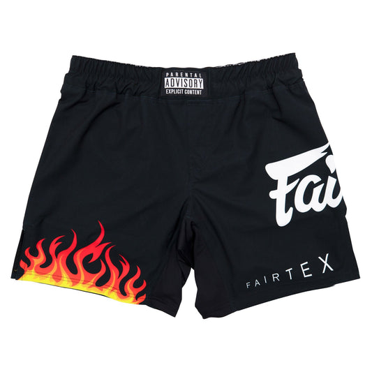 Fairtex Muay Thai MMA Board Shorts Burn