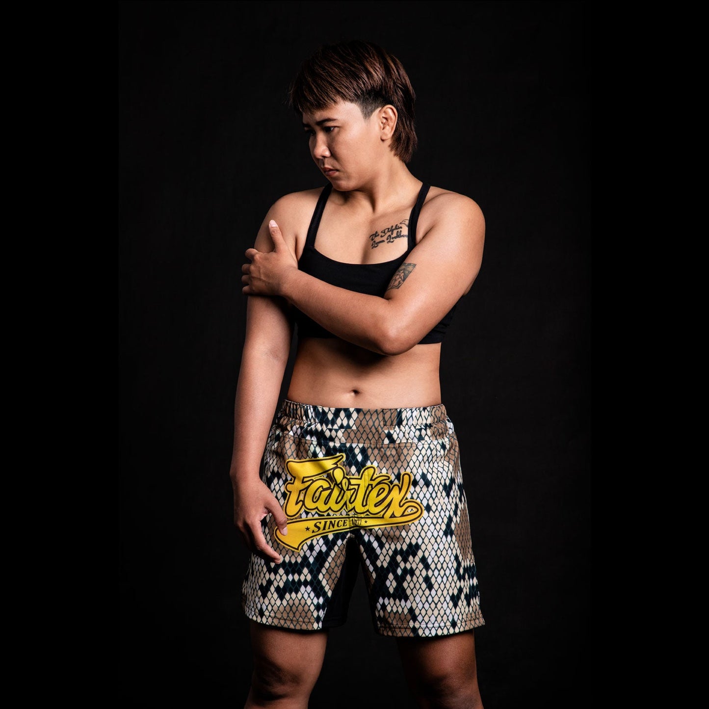 Fairtex MMA Board Shorts Diamond Shell