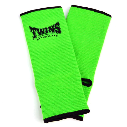 Twins Muay Thai Boxing Ankle Supports Lime Green