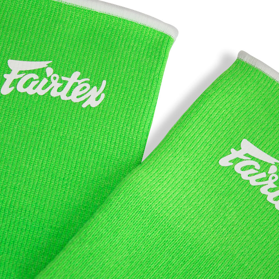 AS1 Fairtex Ankle Supports Green-White