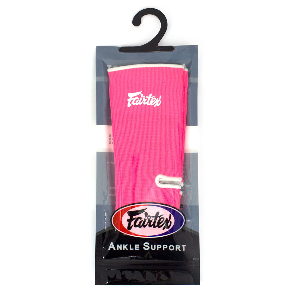 AS1 Fairtex Ankle Supports Pink-White