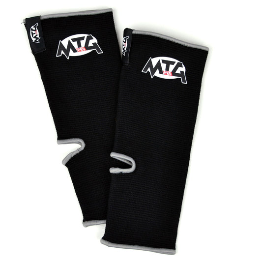 MTG Pro Muay Thai Boxing Ankle Supports Black-Grey