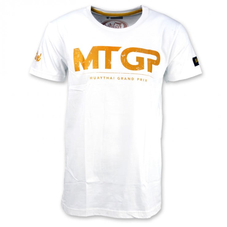 MTGP X Fairtex White-Gold Official T-Shirt - Size XL