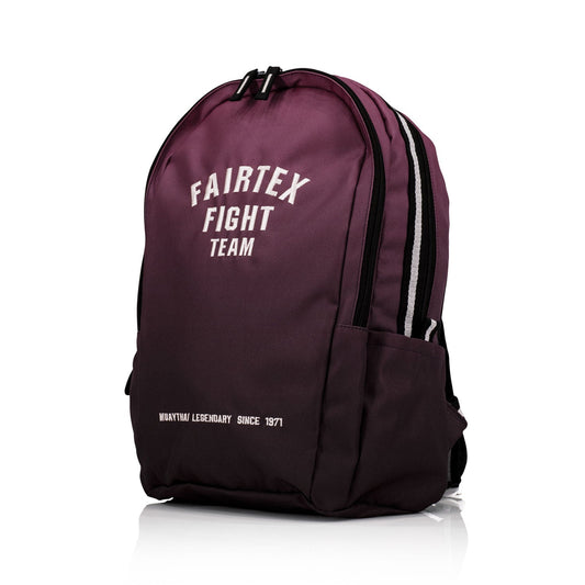 Fairtex Muay Thai Boxing Fight Team Backpack Purple