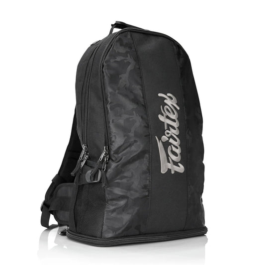 Fairtex BAG4 Rucksack Gym Bag Black-Silver Camo