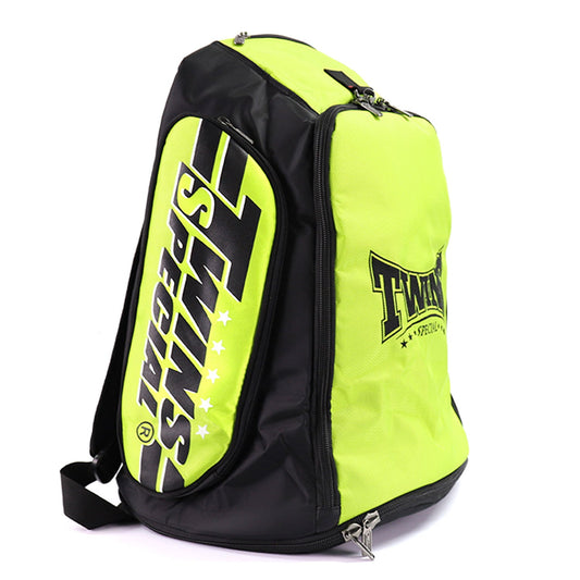Twins Convertible Rucksack Green-Black