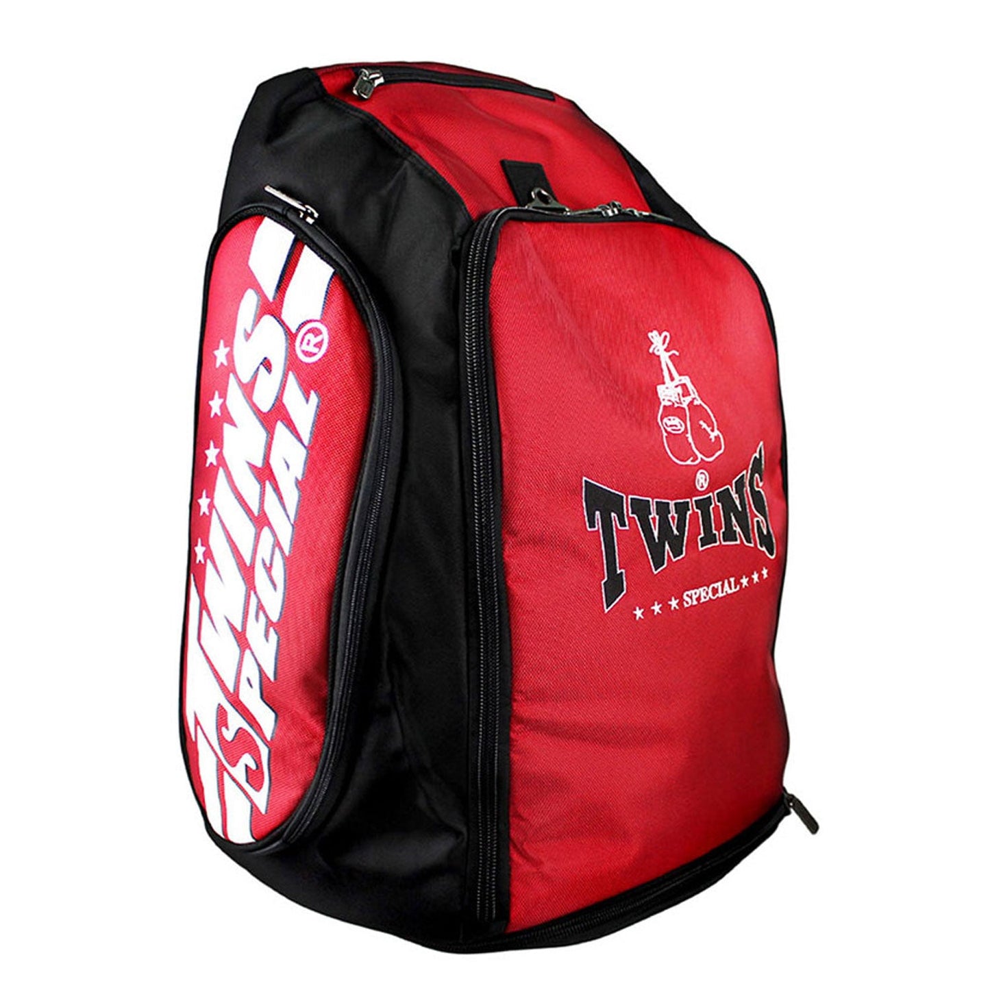 Twins Muay Thai Boxing Convertible Rucksack Red-Black