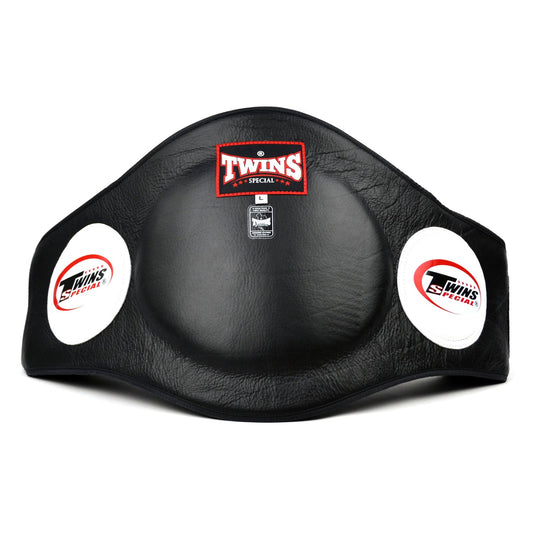 Twins Special Leather Belly Pad Black