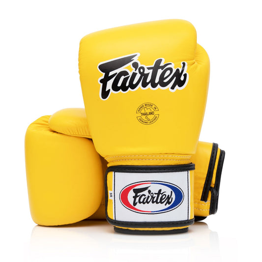 Fairtex Universal Muay Thai Boxing Gloves Yellow