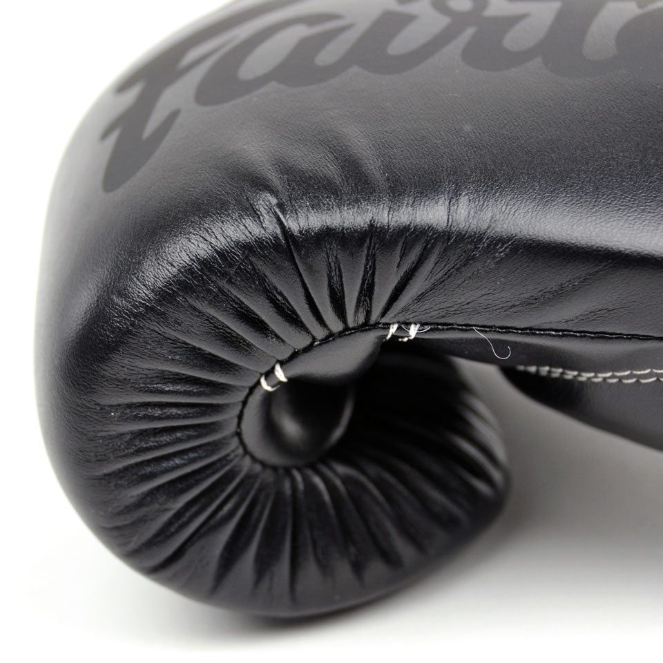 BGV14 Fairtex Solid Black Microfiber Gloves