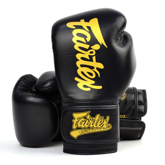 Fairtex Super Sparring Boxing Gloves Black