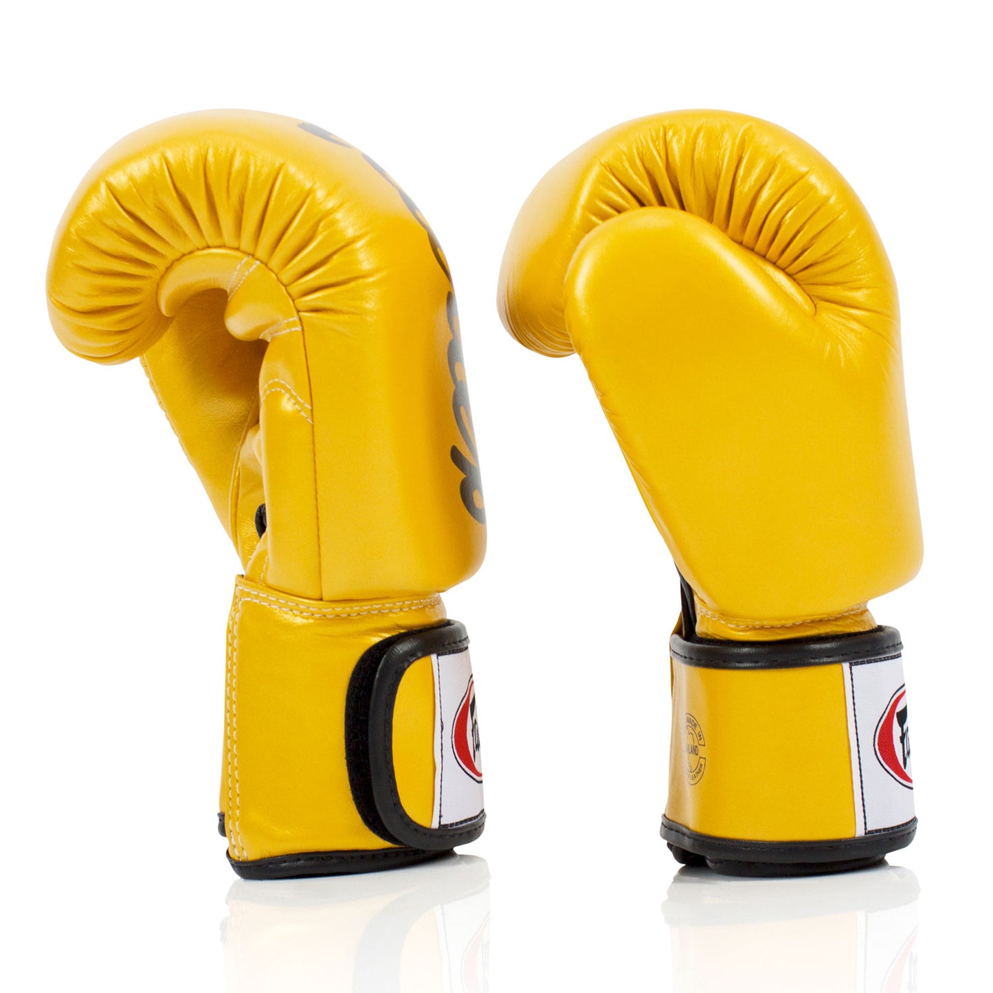 BGV19 Fairtex Gold Deluxe Tight-Fit Gloves