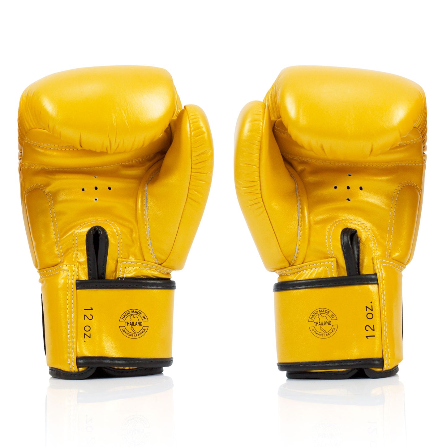 BGV19 Fairtex Gold Deluxe Tight-Fit Gloves