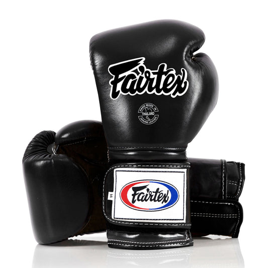 Fairtex Mexican Style Muay Thai Boxing Gloves Black