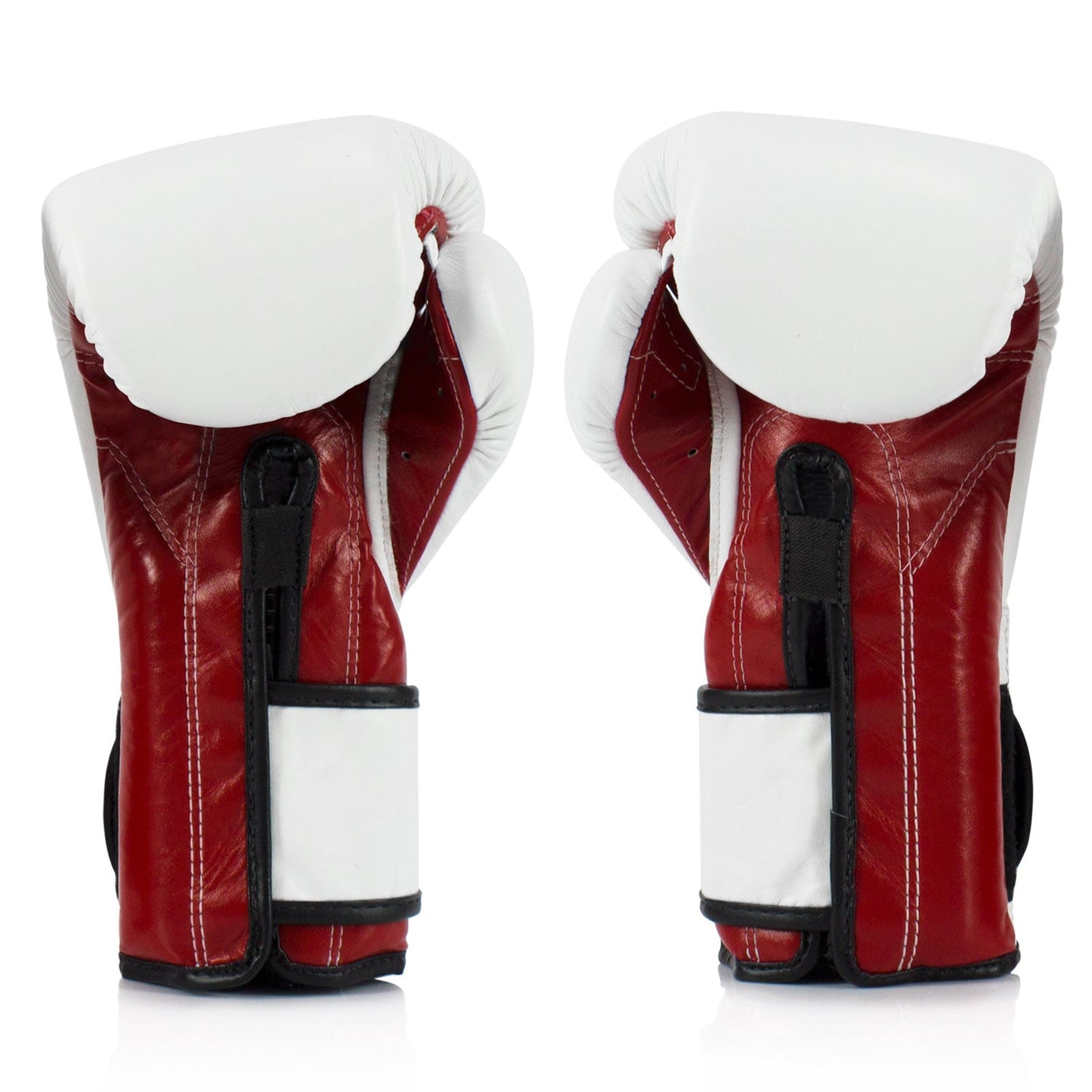 Fairtex Mexican Style Muay Thai Boxing Gloves White-Red