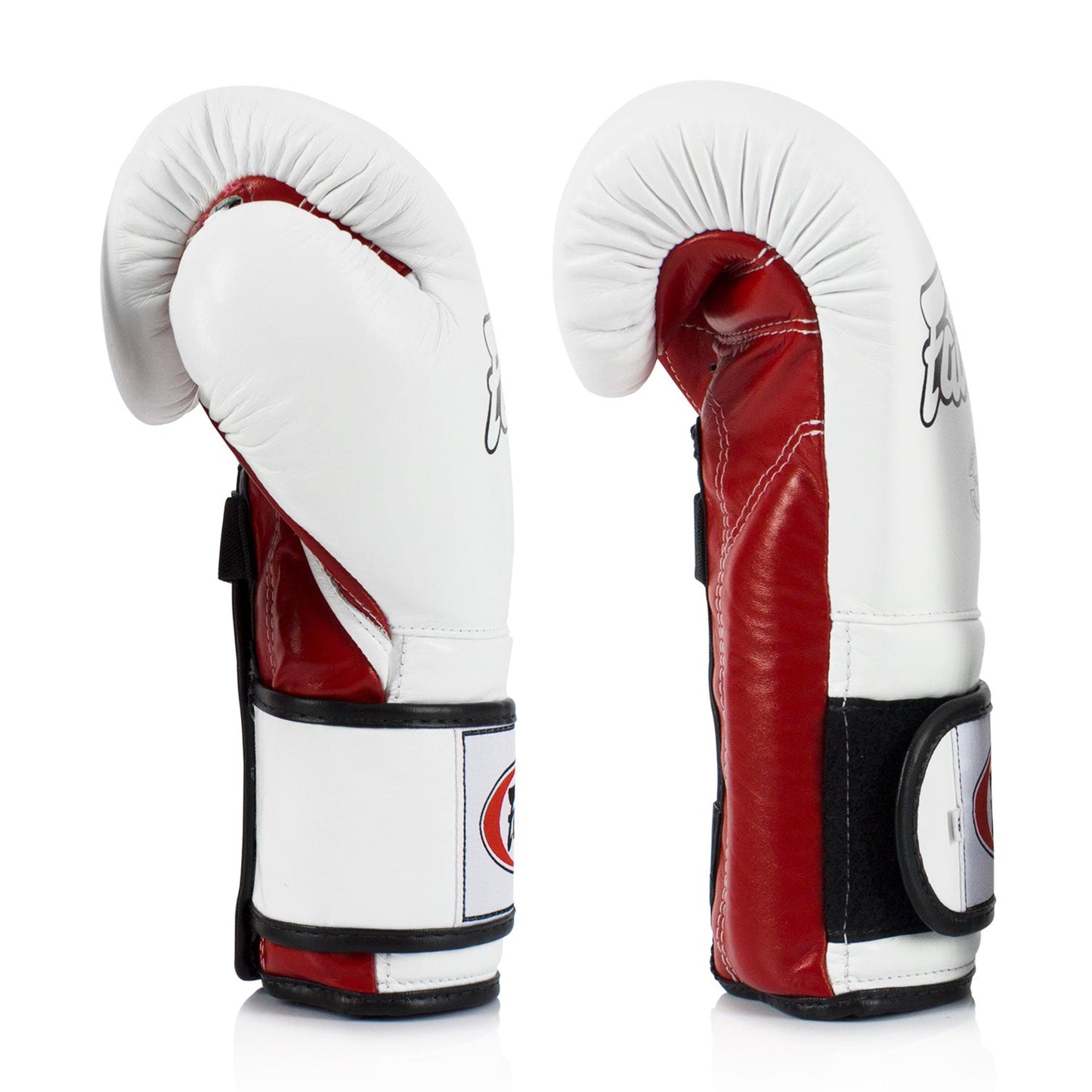 Fairtex Mexican Style Muay Thai Boxing Gloves White-Red