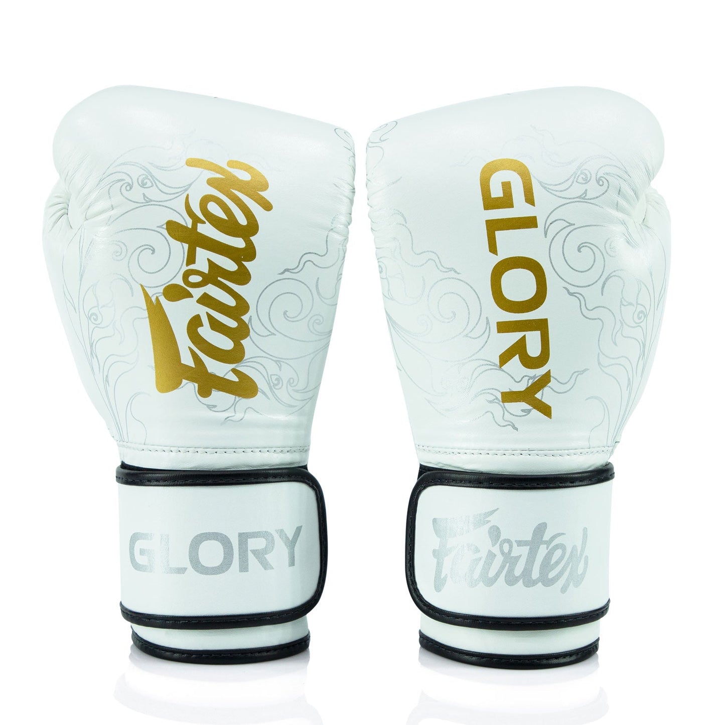 Fairtex X Glory Muay Thai Boxing Gloves White