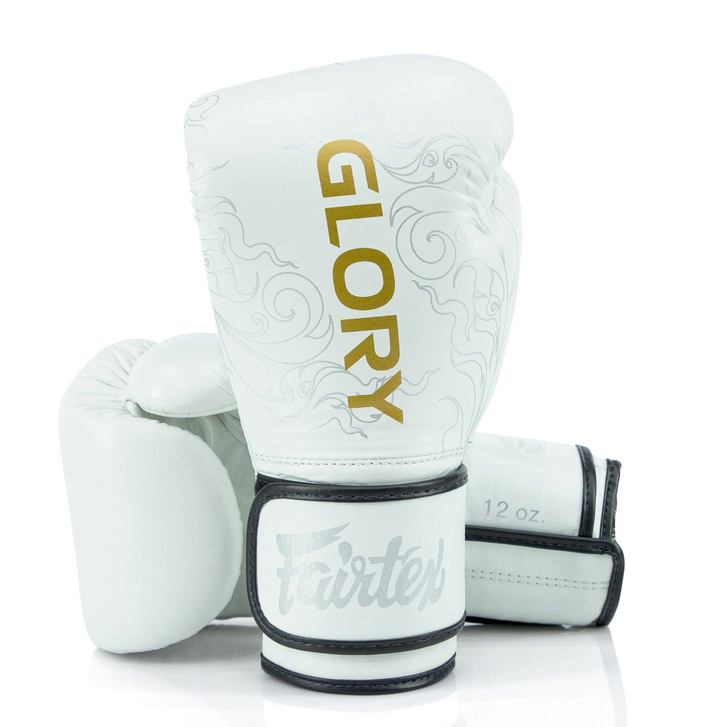 Fairtex X Glory Muay Thai Boxing Gloves White