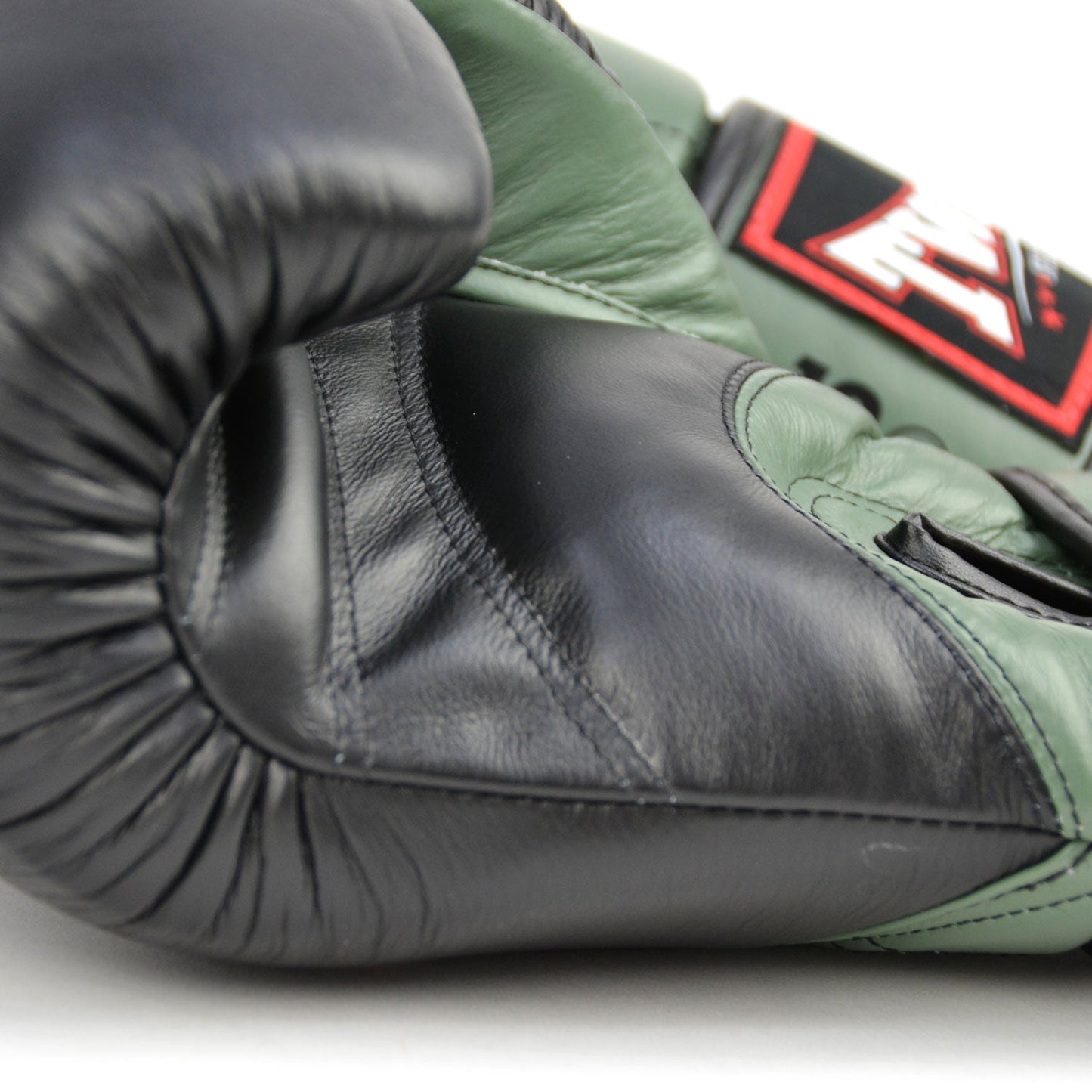 Twins Long-Cuff Muay Thai Boxing Gloves Black-Olive