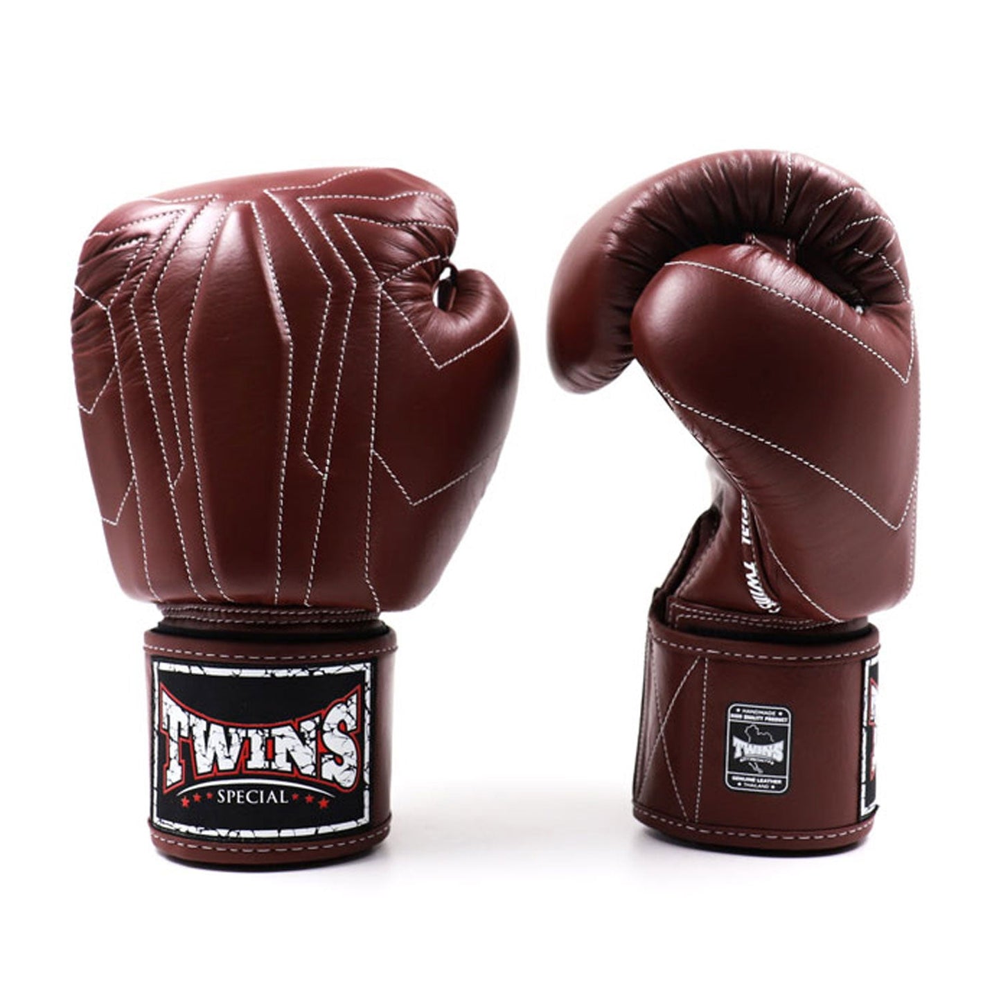 Twins Muay Thai Boxing Gloves Dark Brown