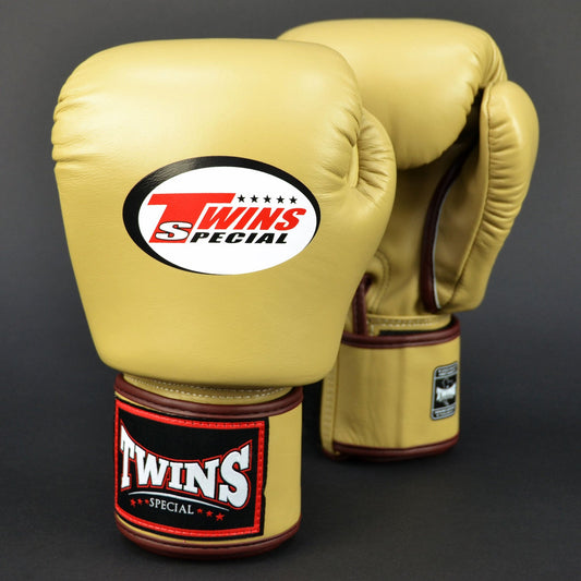 Twins Muay Thai Boxing Gloves Latte