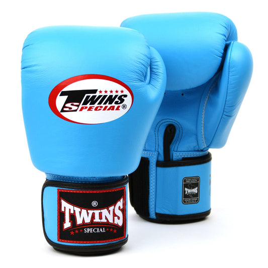 Twins Muay Thai Boxing Gloves Light Blue